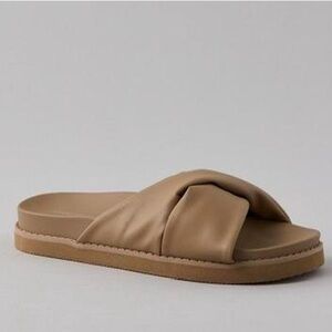American Eagle Outfitters Twist Slide Vegan Sandals